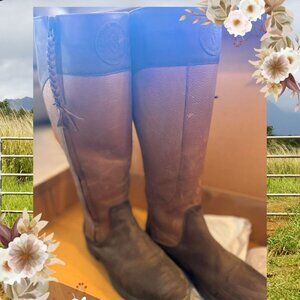 Moretta Pamina Riding Boots, Size 9 Wide Calf, New In Box!
